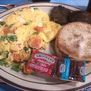 Cajun Omelette