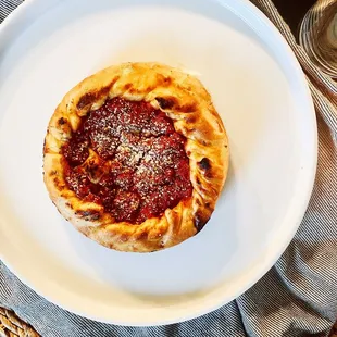 XS deep dish pizza