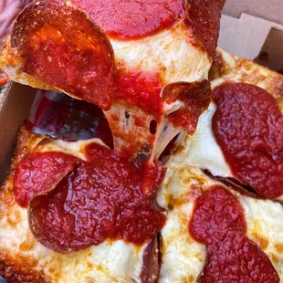 Just pepperoni tiger style