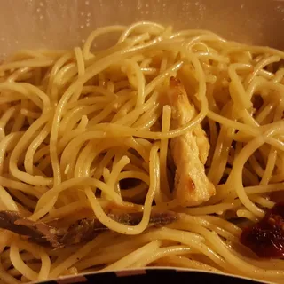 Aglio Olio Chicken Pasta