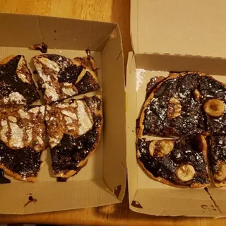 Banana Nutella Crisp