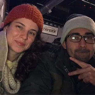 Pistiando en el "yellow cab tavern"