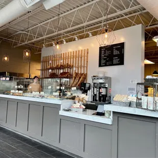 a bakery counter