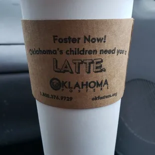 Oklahoma's children need you a LATTE.