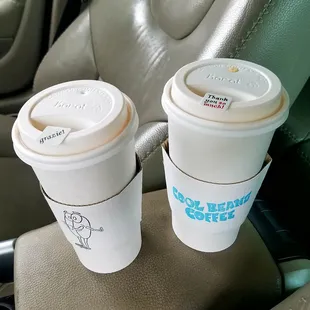 Extending hubby's birthday celebration with a stop by our favorite coffee place. :-)