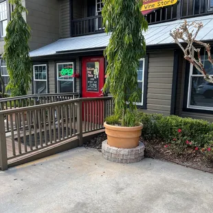 Front entrance.
