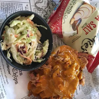 Yellow Dog's Famous Pulled Pork Sandwich