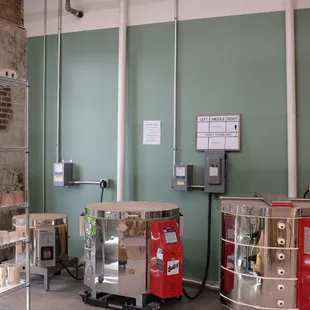 Kiln room!
