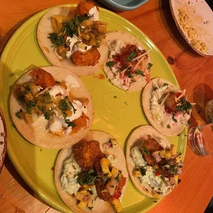 Fish Frito Scallop Frito Coconut Shrimp