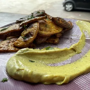 This is admittedly not a great picture but those wedges were SO good,