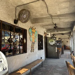 The patio