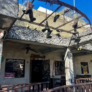 Front of bar