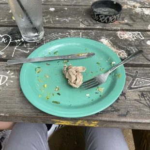 Cleaned the plate