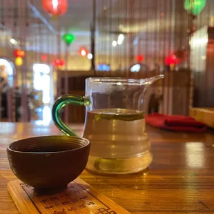Spring Dream Tea with chamomile, lavender and jasmine.