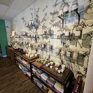 Tea wall