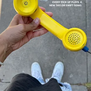 A phone that plays Taylor Swift songs.