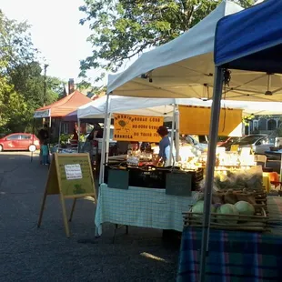 people walking down the street