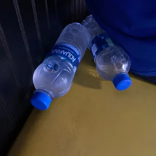 Water bottles