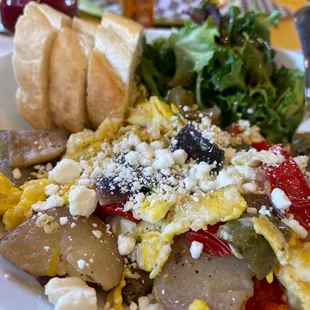 Roasted Vegetables Scramble