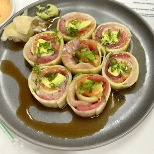 Tres Amigos, rice-less roll, to-die-for!