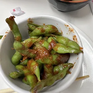 Angry Edamame