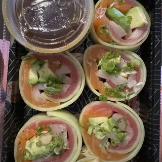 tres amigos roll (riceless)
