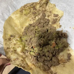 Carne Asada Burrito