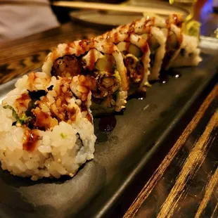 Soft shell crab roll