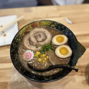 Black Garlic Tonkotsu