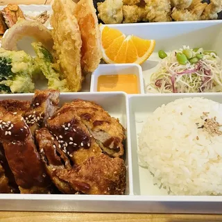 Panko Fried Pork Cutlet Bento