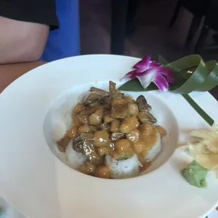 Scallop Volcano Roll