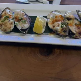 Baked Mussels