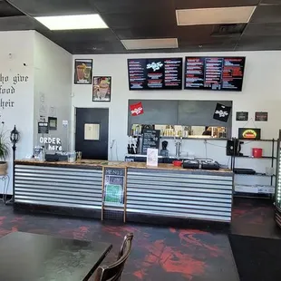 interior, sushi and sashimi