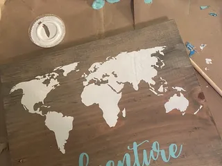 Yelp's Craft & Sip with The Rustic Brush