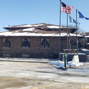 Generic looking building and easy to miss if you have never been here before
