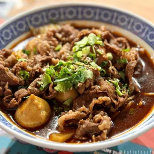 Beef &amp; fishball mala tang