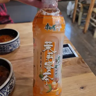 jasmine honey drink - it was so-so &amp; was not that cold.