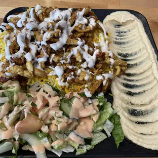 18. Chicken Shawarma Plate