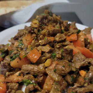 steak, food