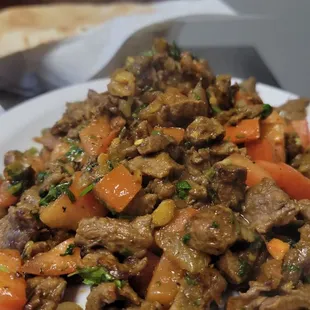steak, food