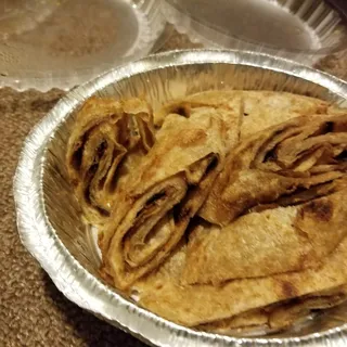Tawa Bread with Honey