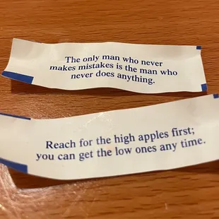 Wise words