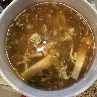 Hot &amp; sour soup