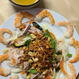 Lotus salad! So good :)