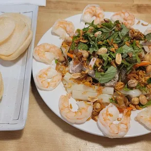 Lotus stem salad $17