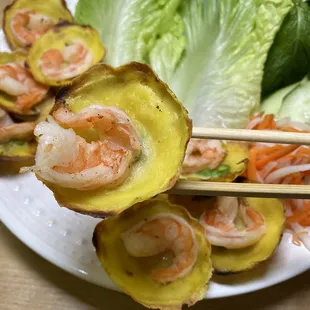 Mini crispy pancakes