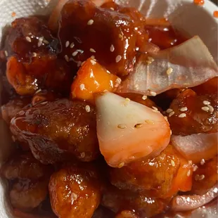 Sweet sour pork