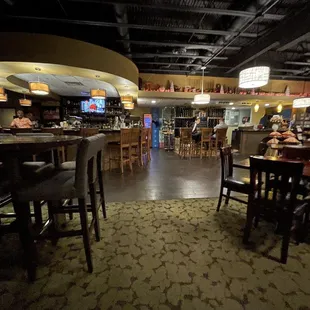 the interior of a restaurant