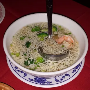 Sizzling Rice Soup