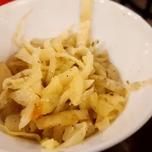 Side of cabbage was really good